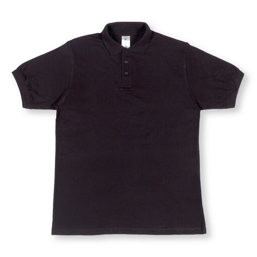 Tricou Polo negru măr.XXL